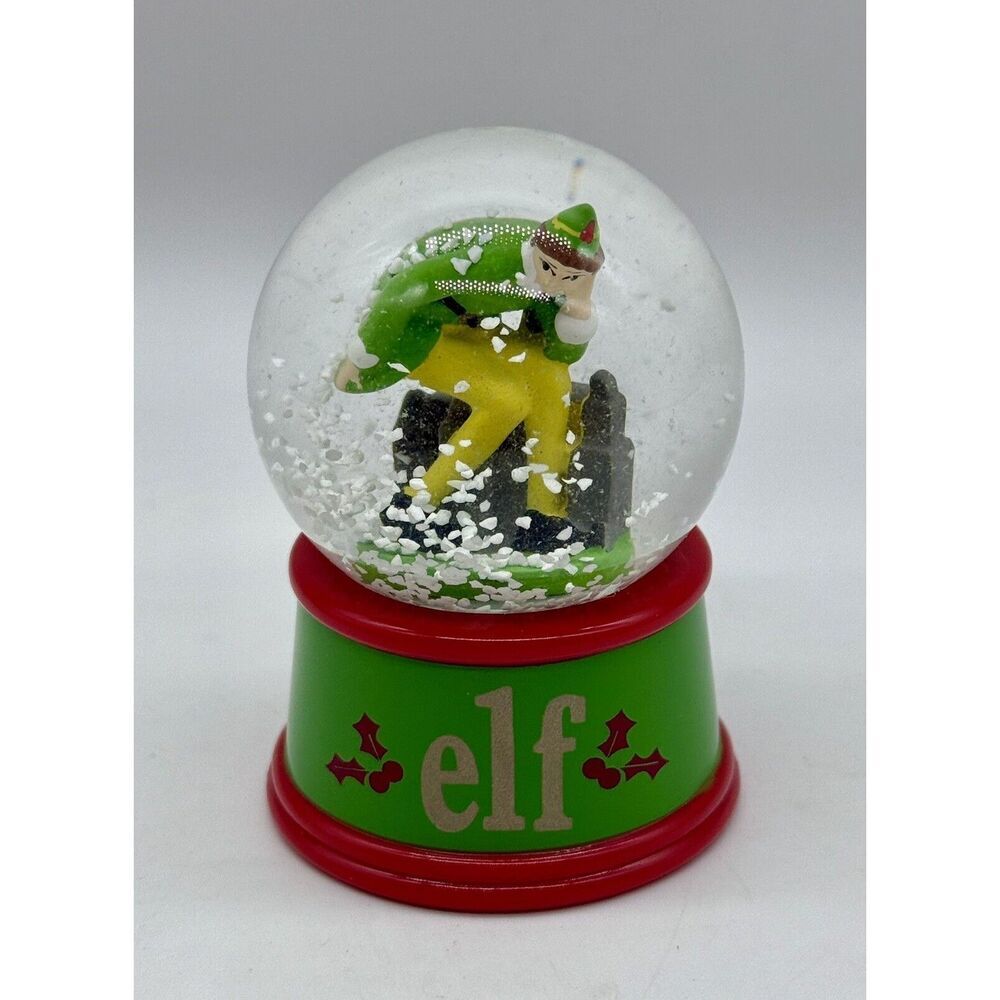 Limited Edition 2024 ELF Snow Globe JC Penney New Without Box‎ 2.5 Inches High